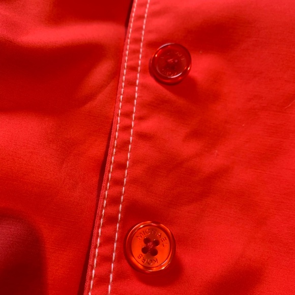Michael Kors Summer Dress size 12 Bright Red/Orange - Picture 9 of 13